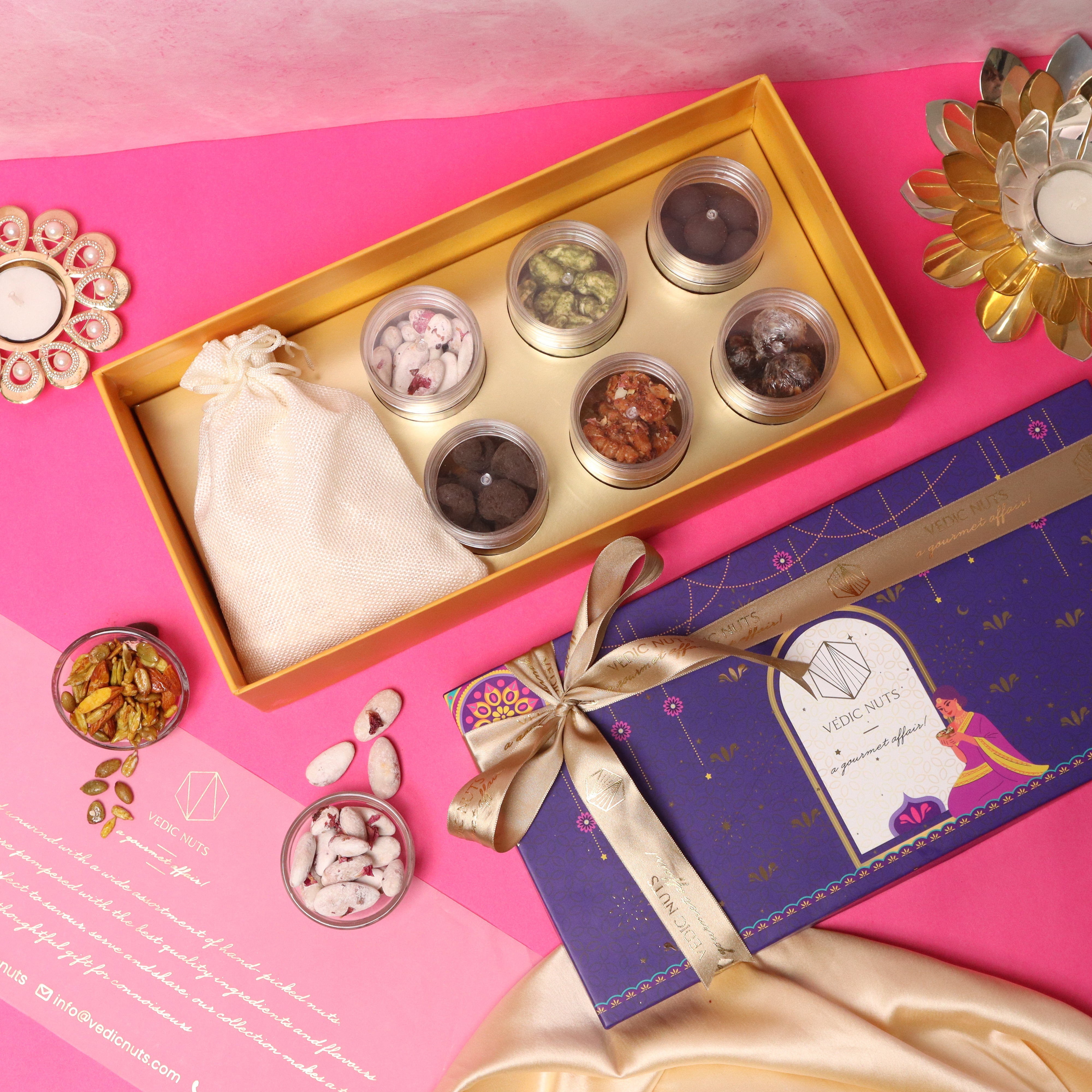 The Festive Collection: set of 6 +chocolates