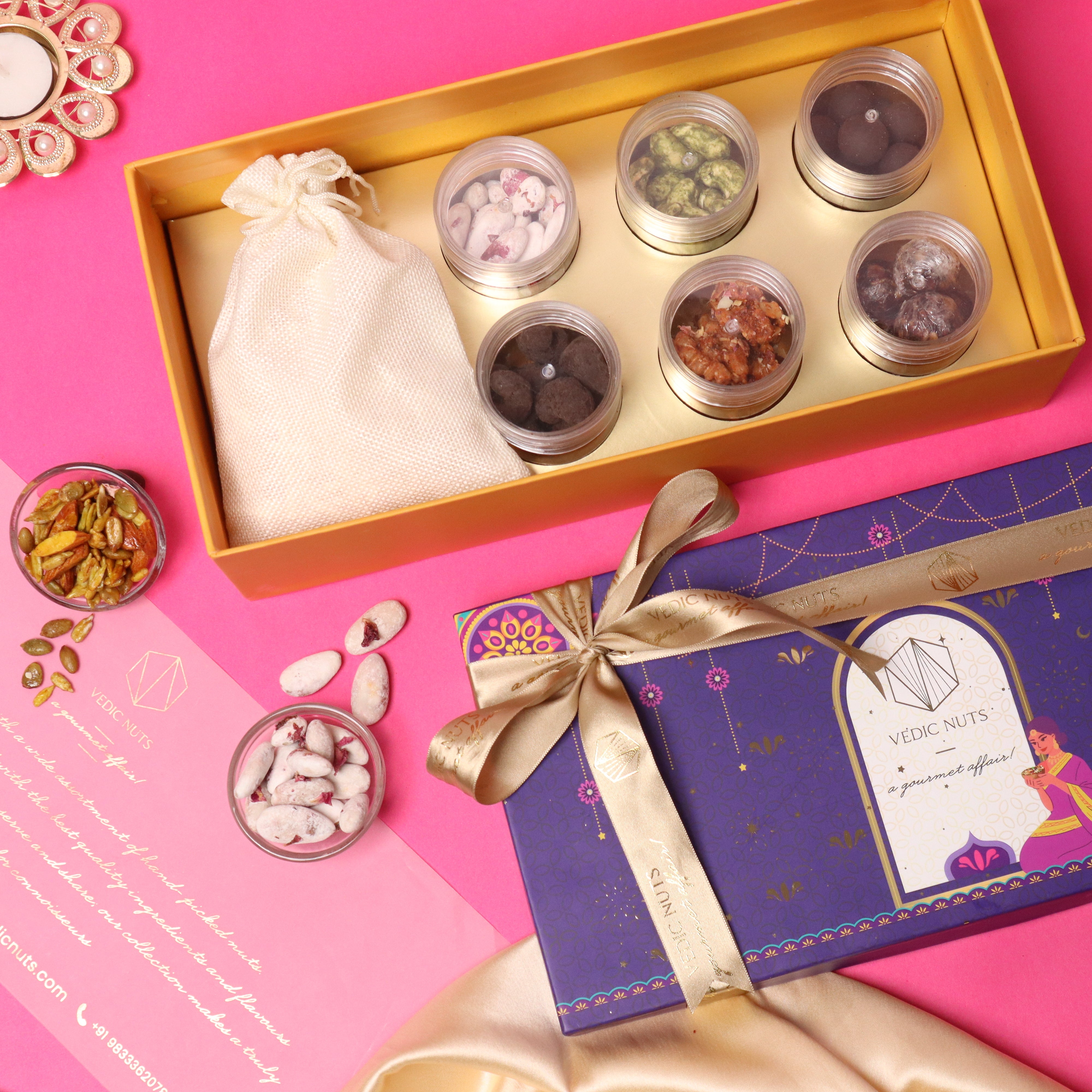 The Festive Collection: set of 6 +chocolates