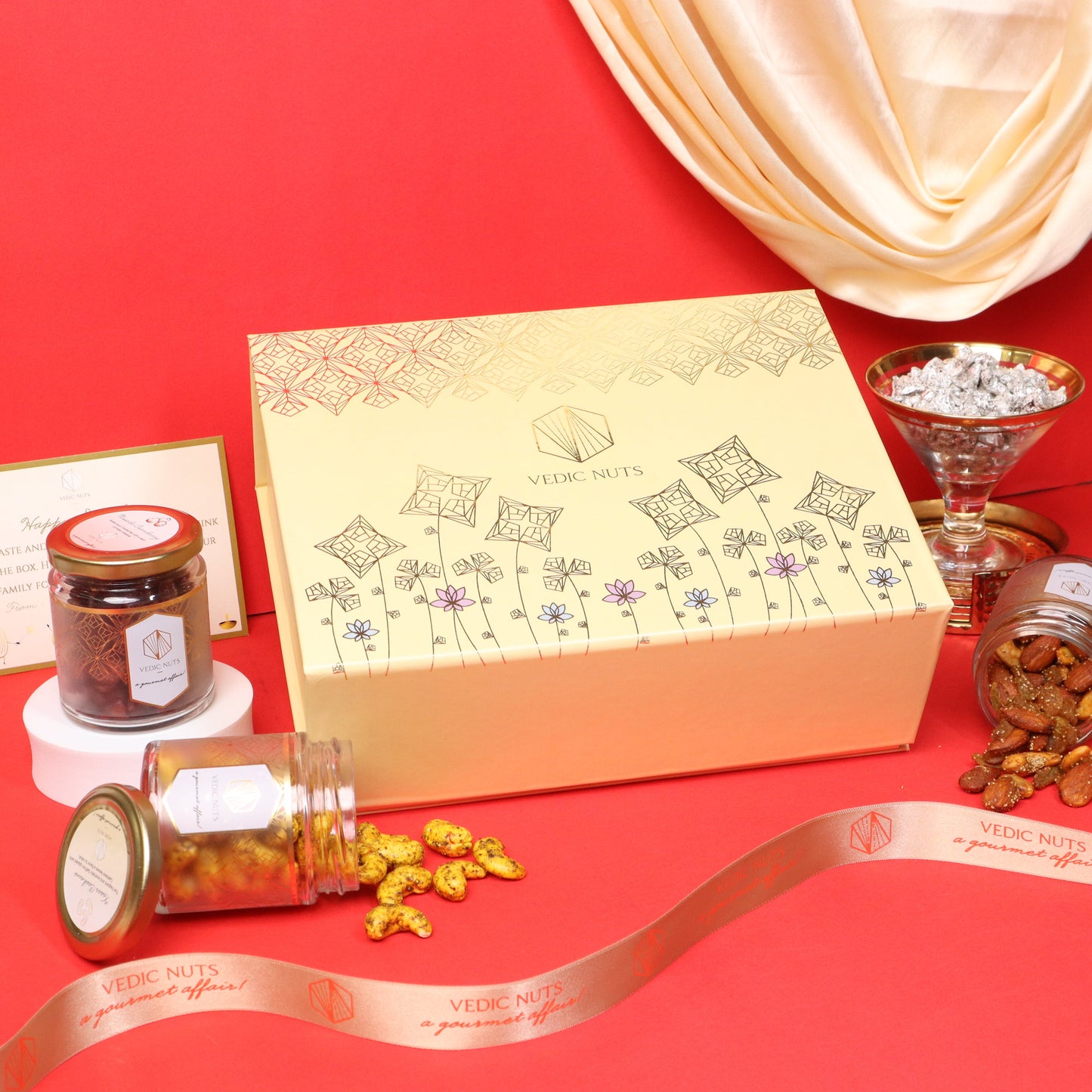 The Floral Collection (Set of 4 jars: 200gms each) Rakhi