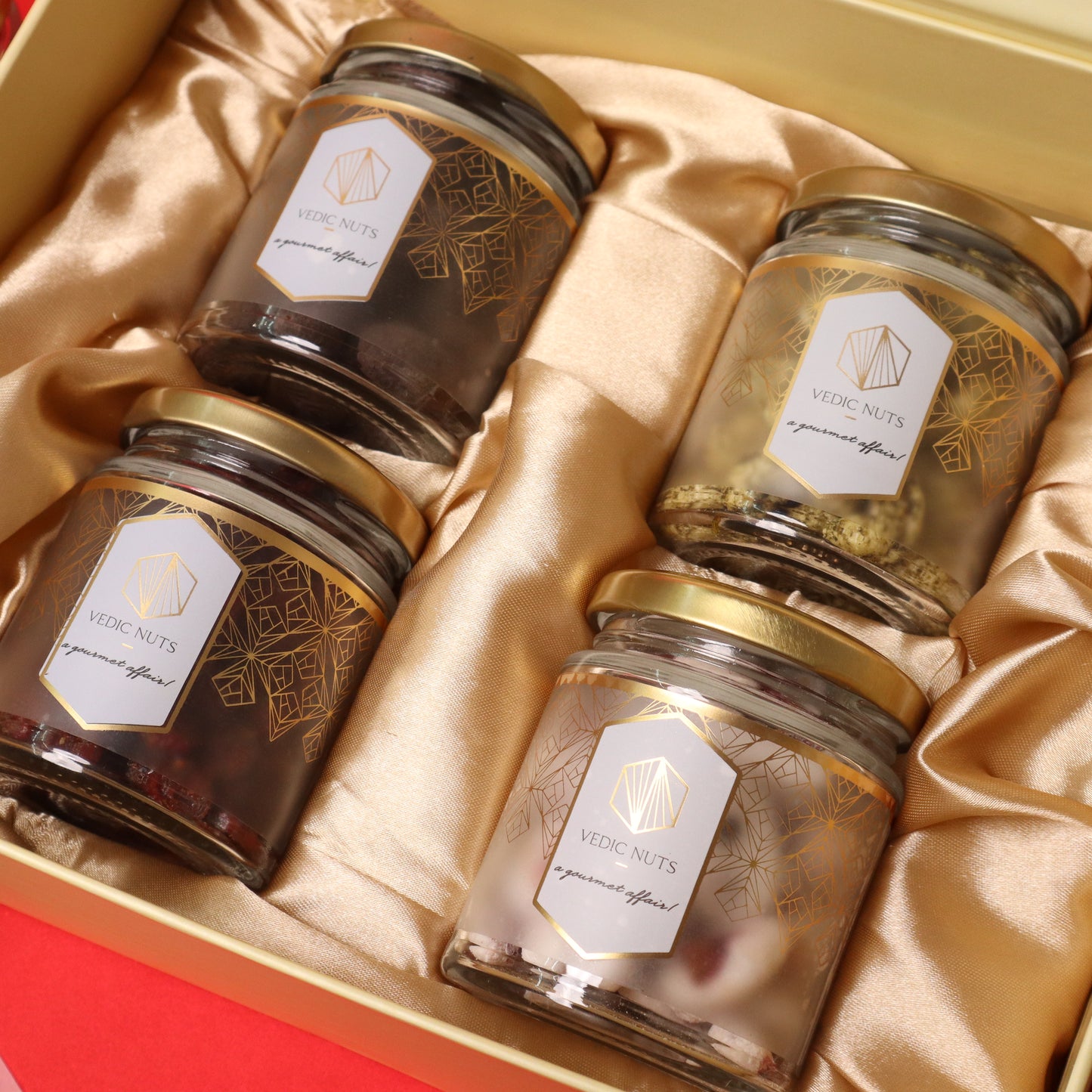 The Floral Collection (Set of 4 jars: 100gms each) Rakhi