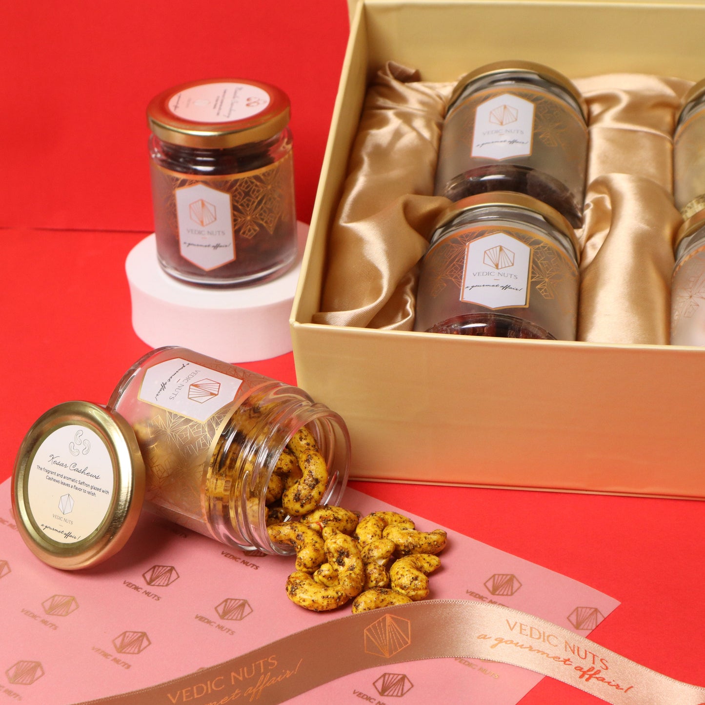 The Floral Collection (Set of 6 jars: 100gms each) Rakhi