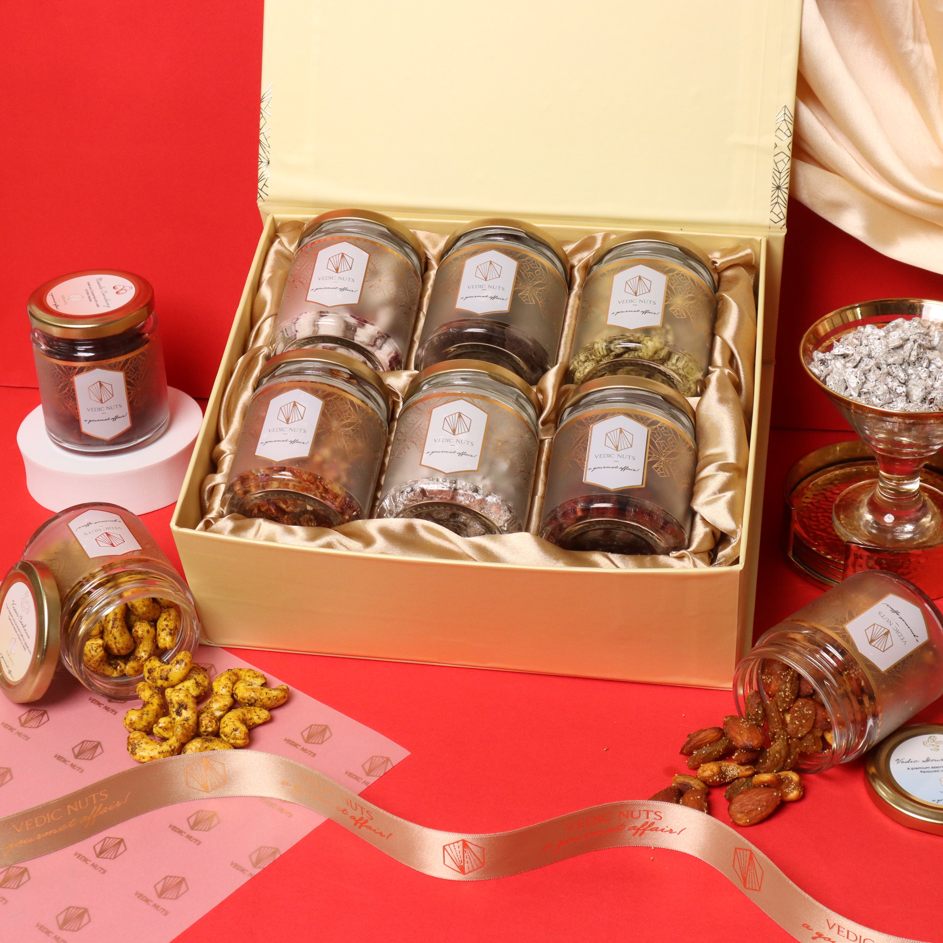 The Floral Collection (Set of 6 jars: 100gms each)