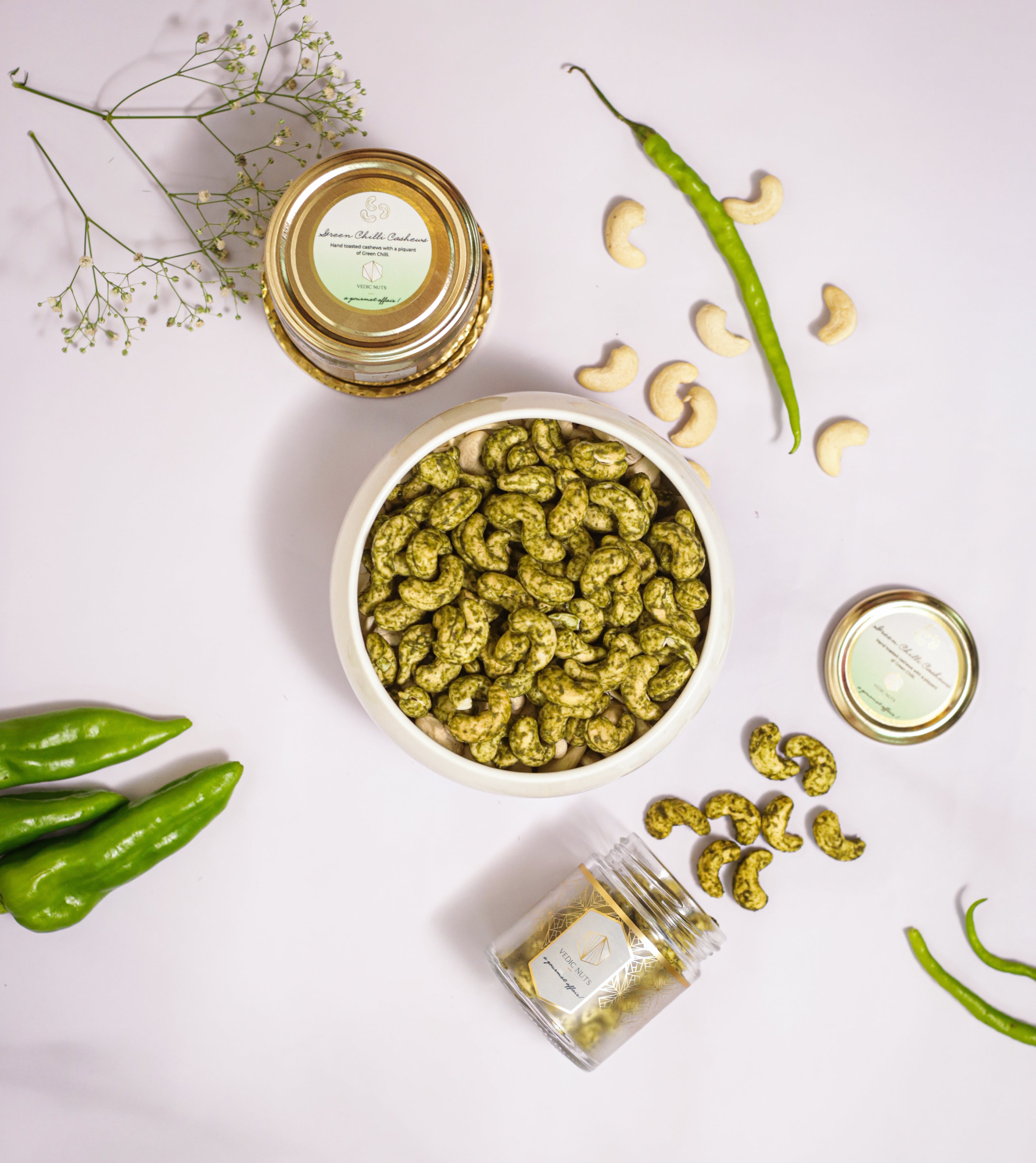 Pastel Indulgence Hamper (Set of 6 Jars: 100gms each)