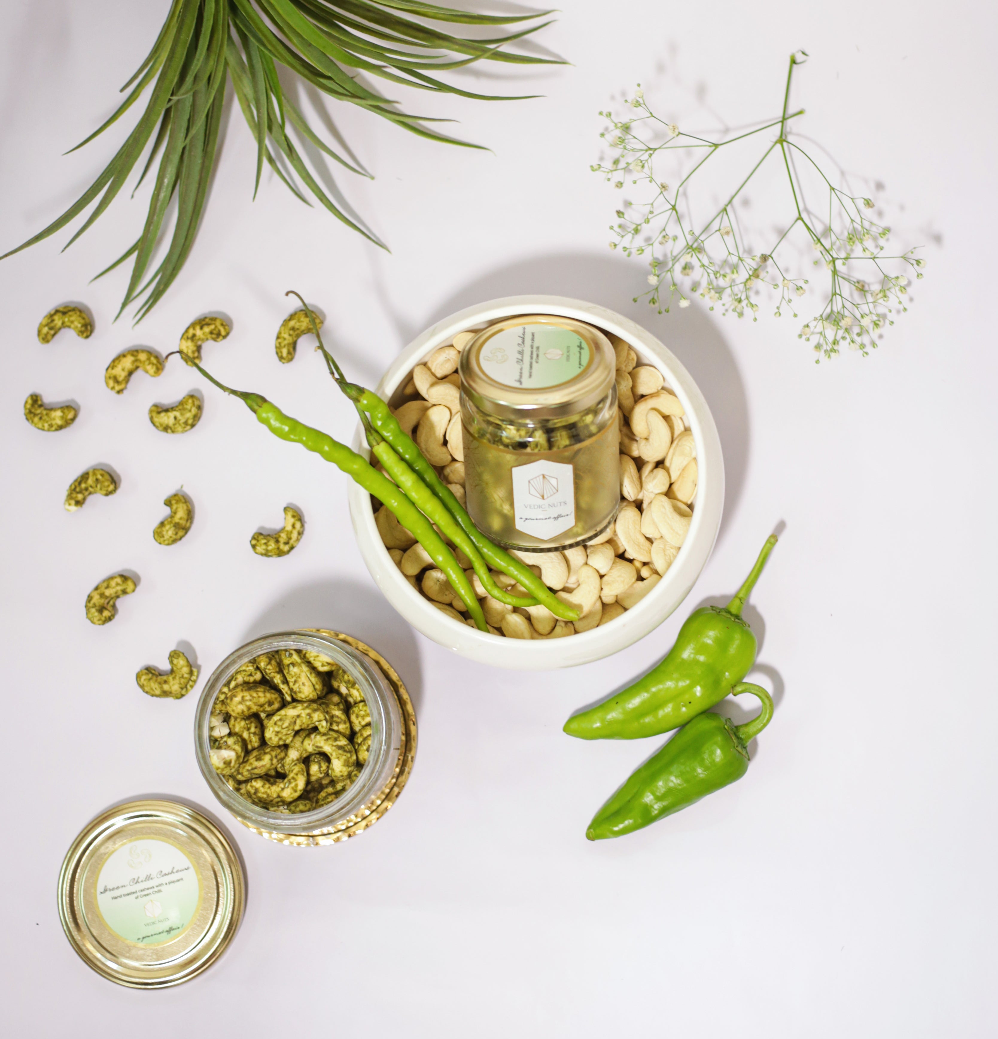 Green Chilli Cashews