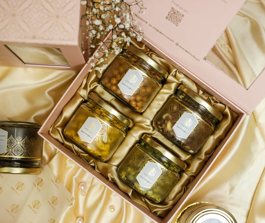 Pastel Indulgence Hamper (Set of 4 Jars: 200gms each)