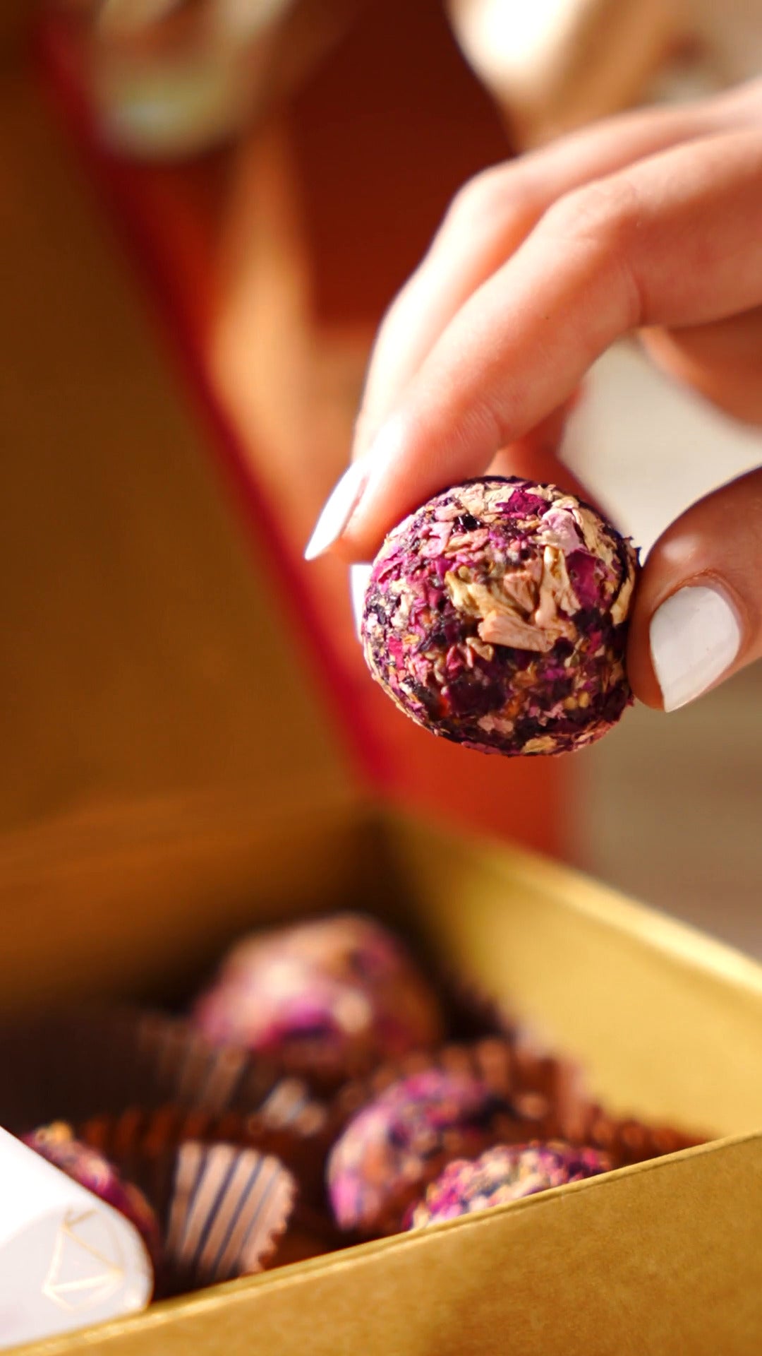 Rose Bliss Balls