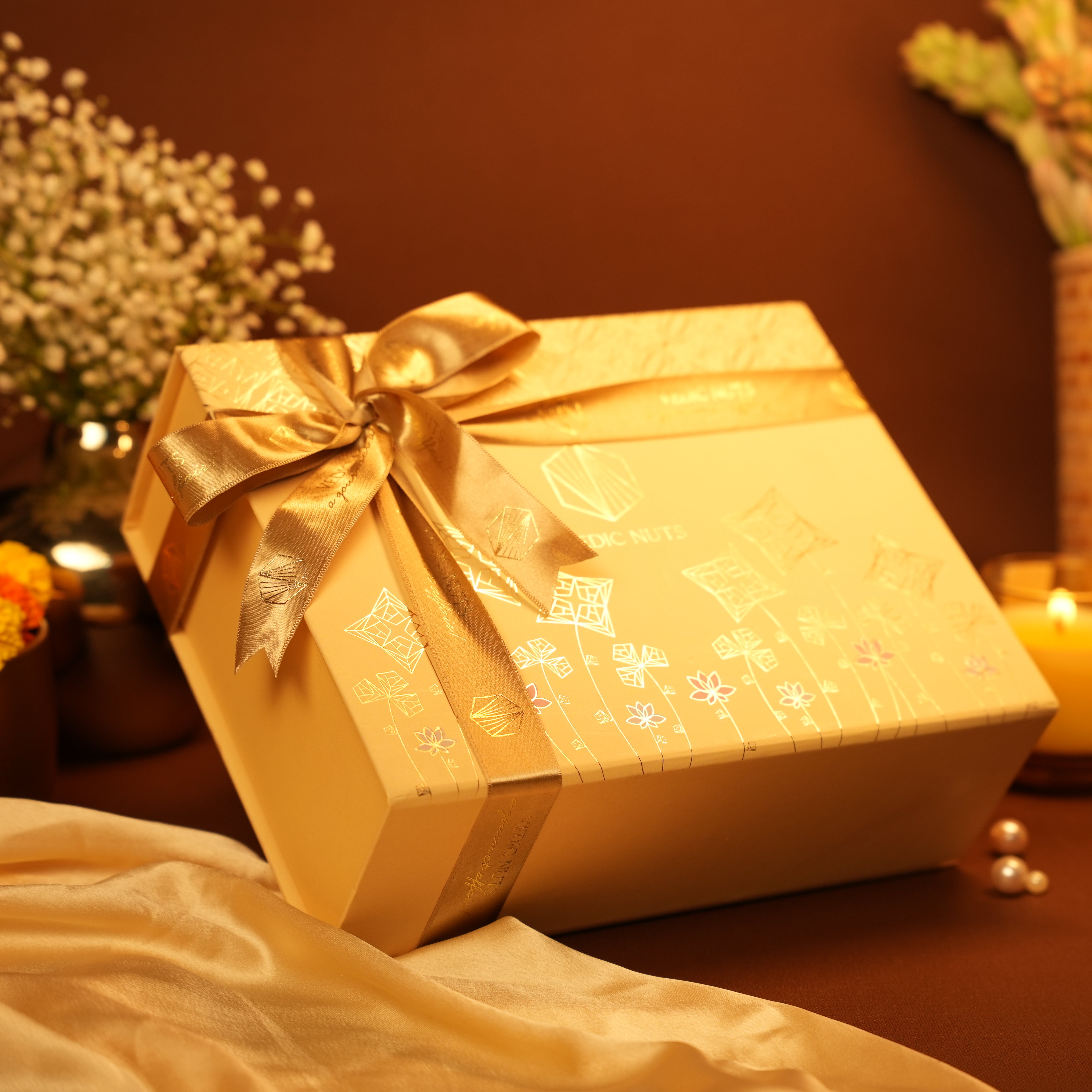 The Floral Collection (Set of 6 jars: 100gms each) Plain dry fruits