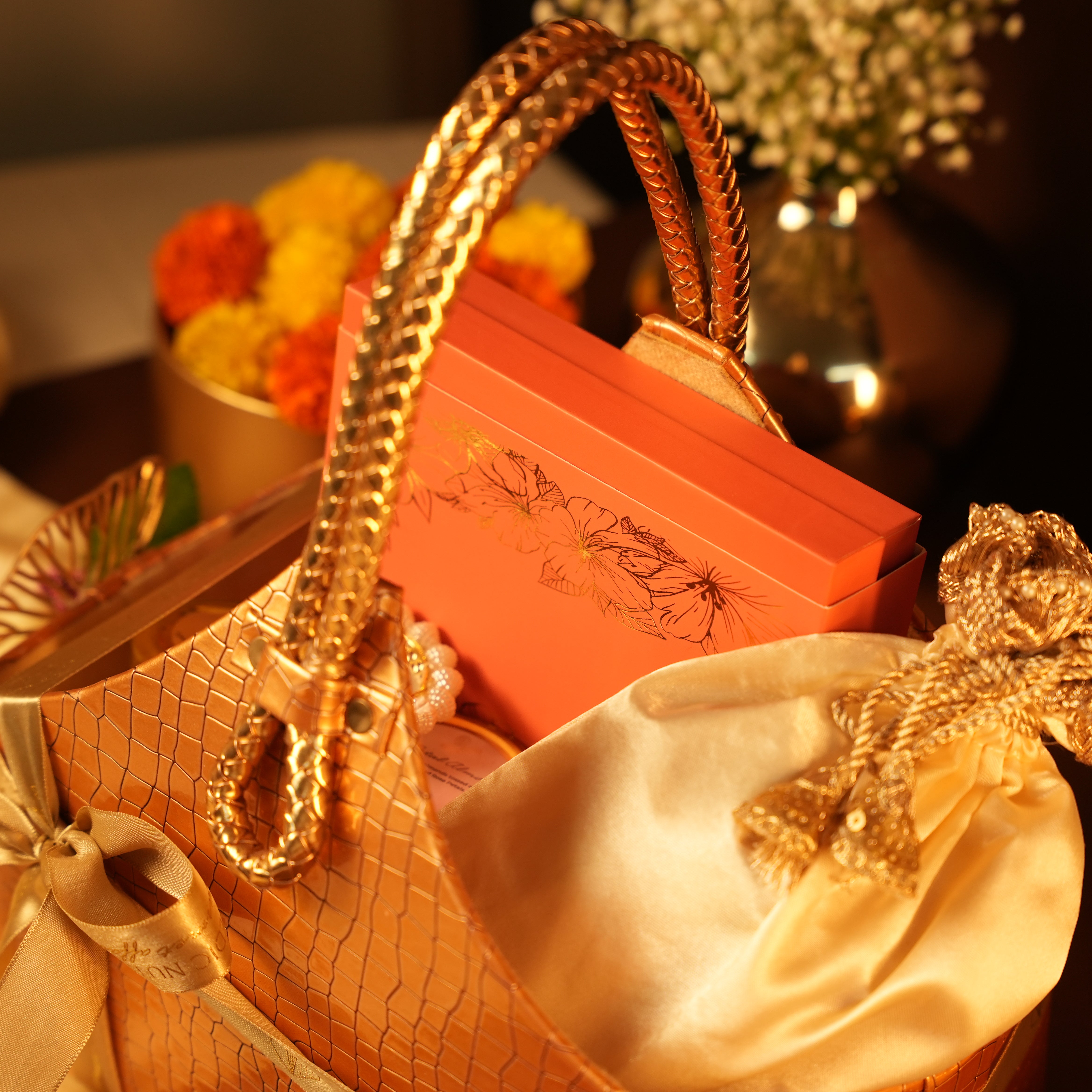 Golden Grace Basket – A Festive Feast of Flavours