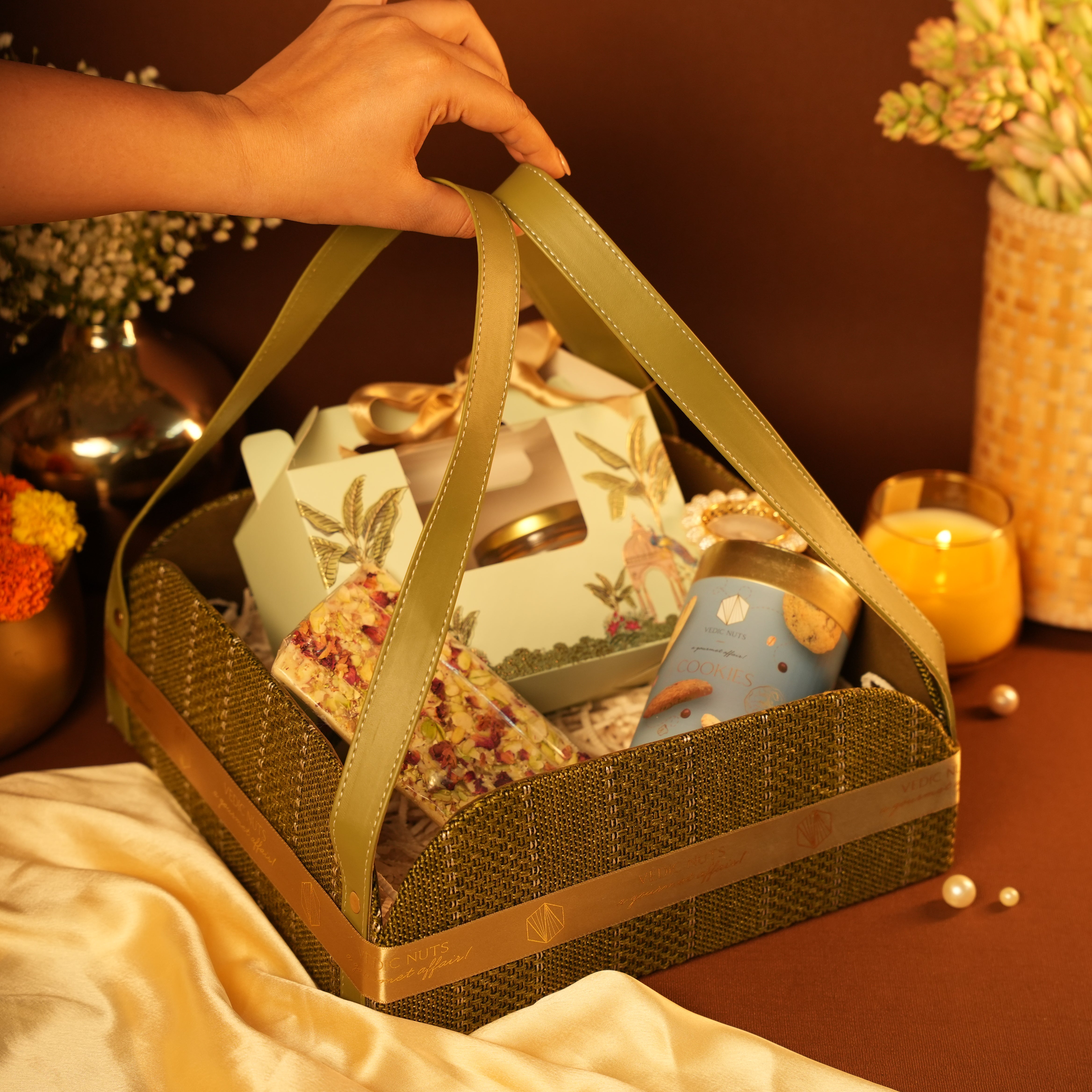 The Emerald Festive Basket