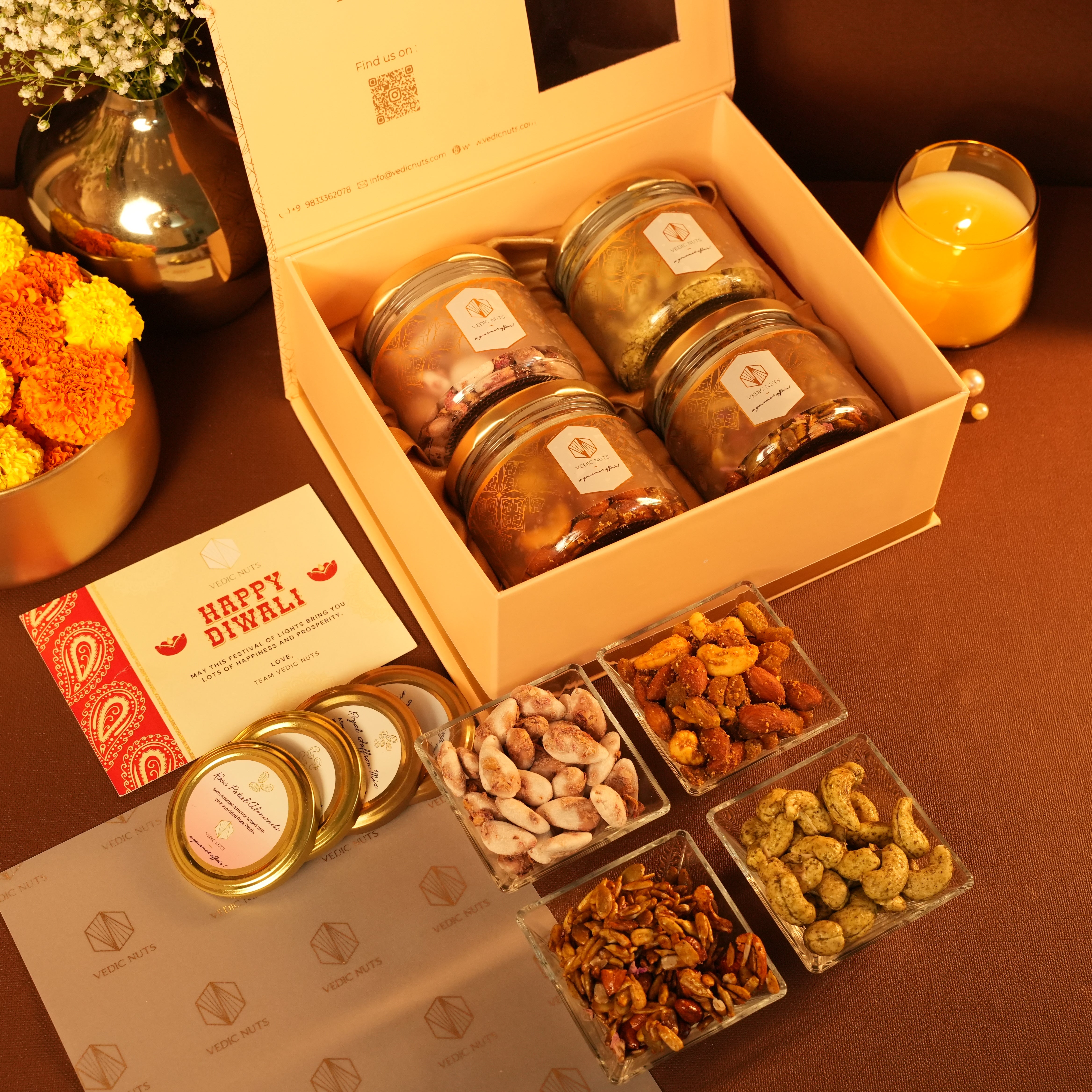Pastel Indulgence Hamper (Set of 4 Jars: 200gms each)