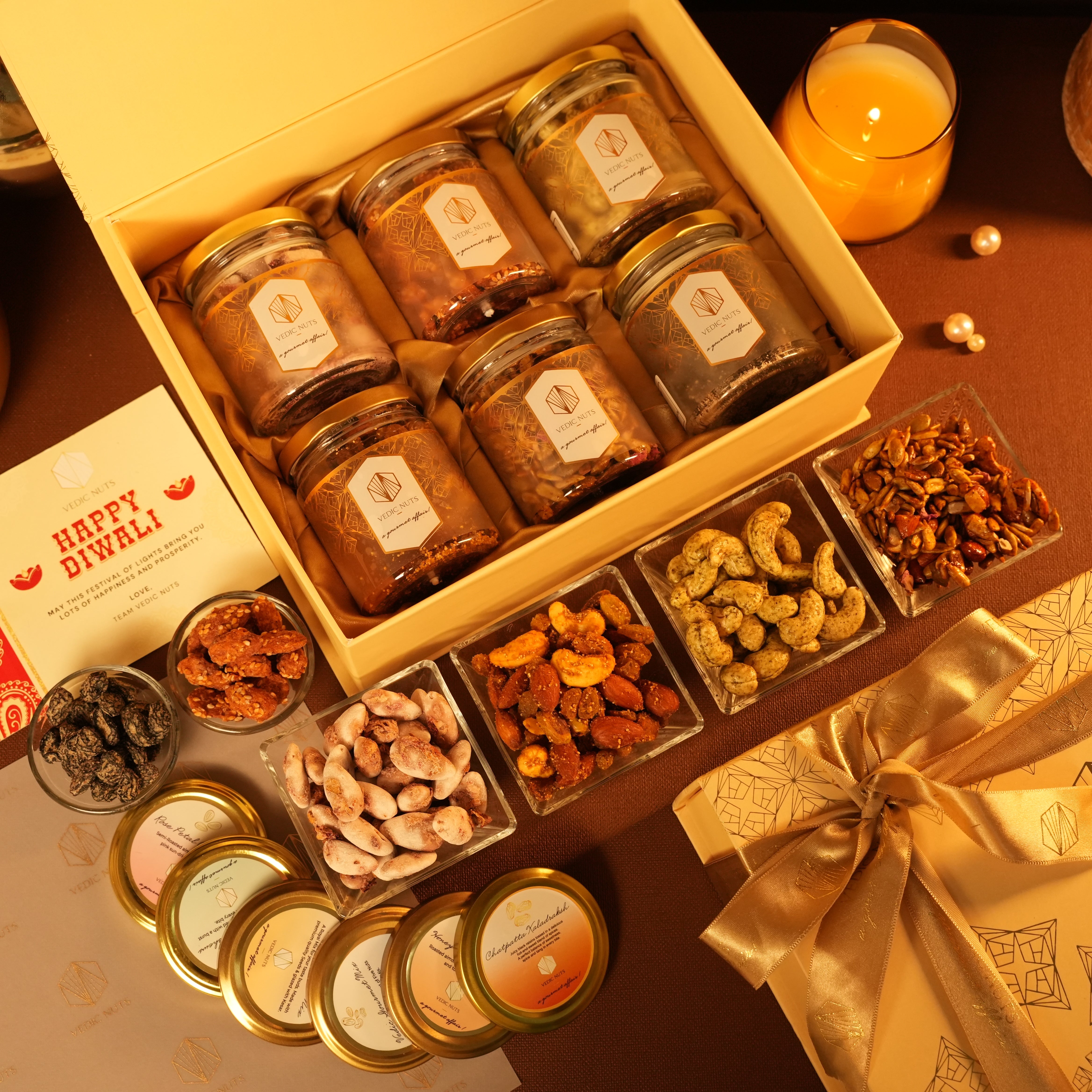 The Floral Collection (Set of 6 jars: 100gms each)