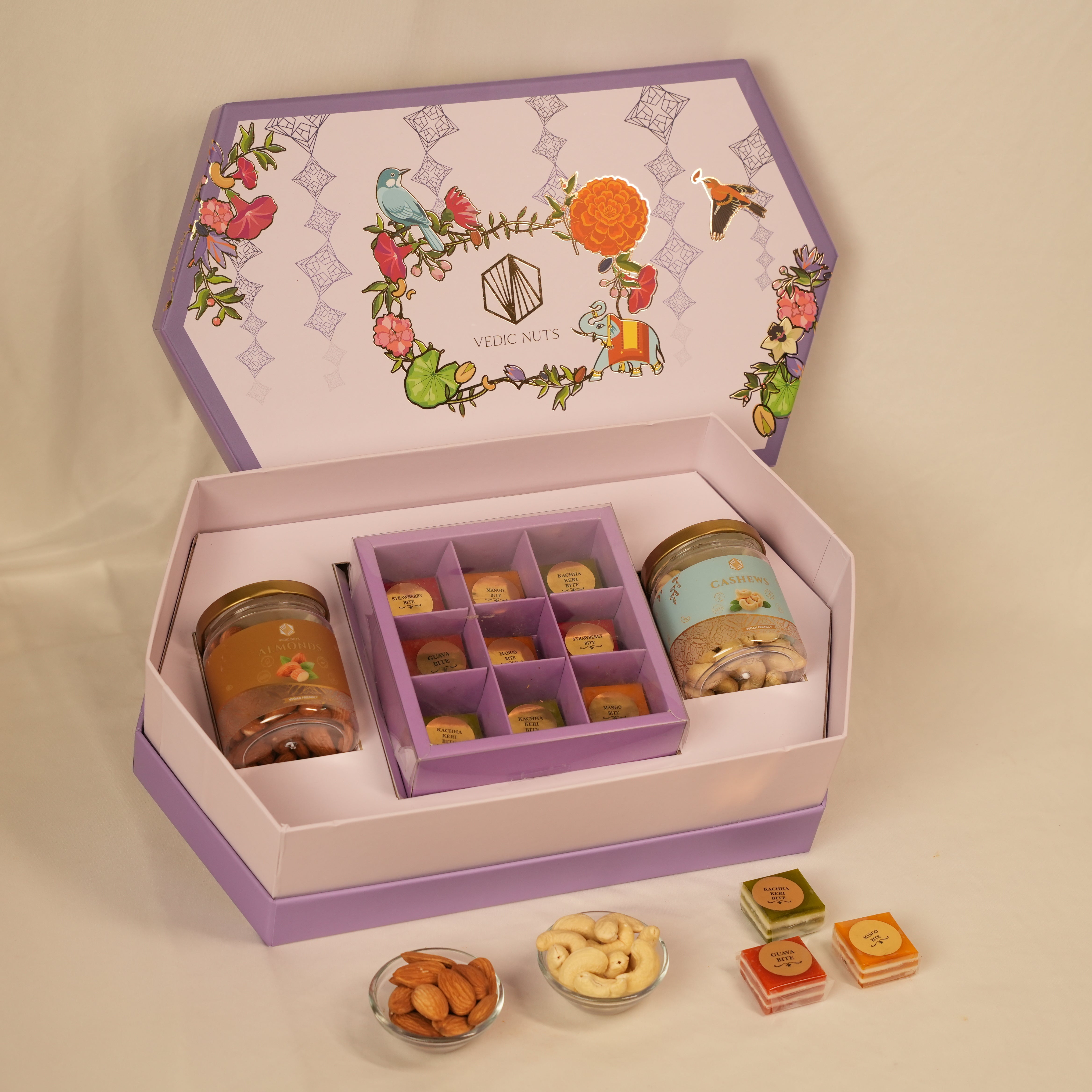 The Diamond Collection - Lavender edition- Plain Dry fruits