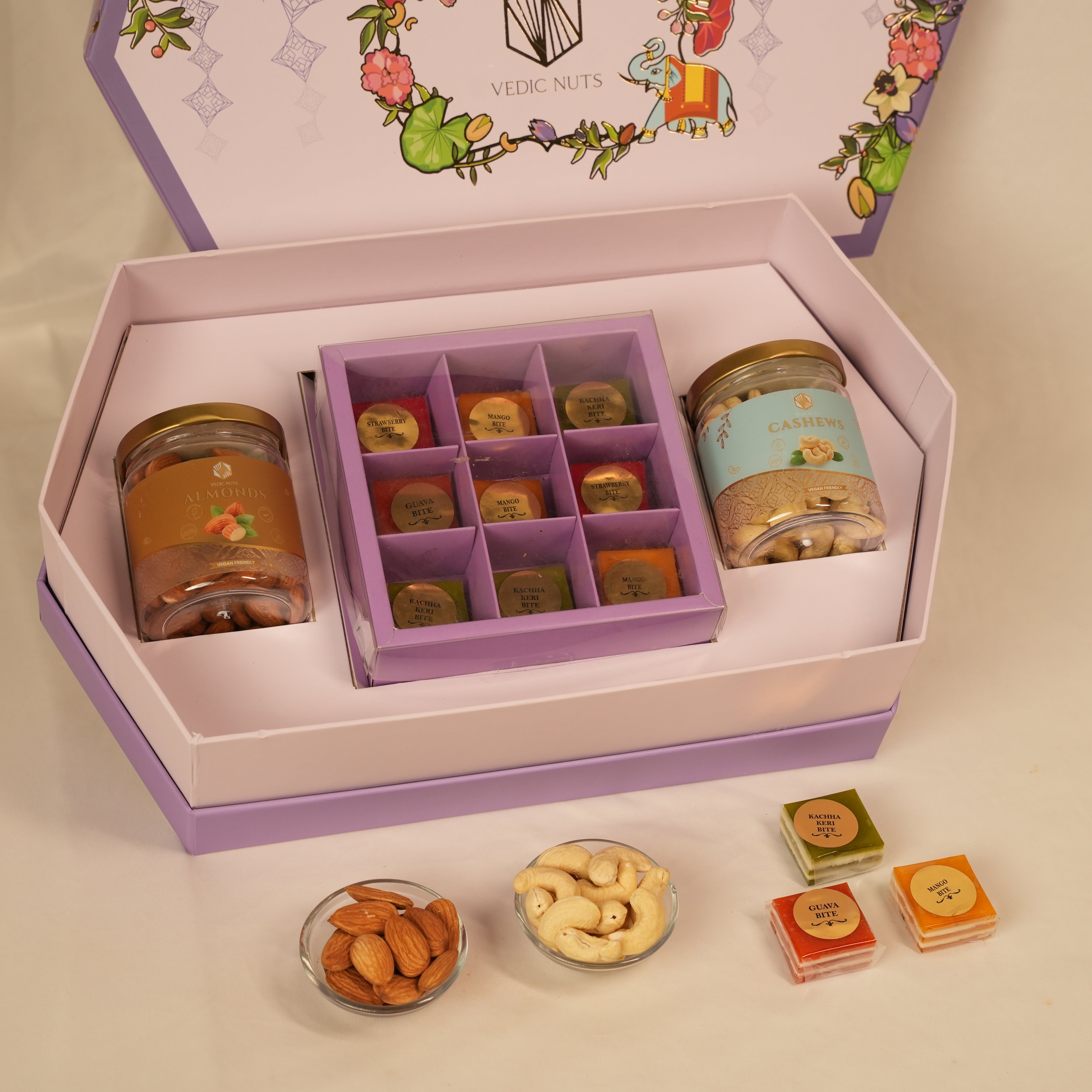 The Diamond Collection - Lavender edition- Plain Dry fruits