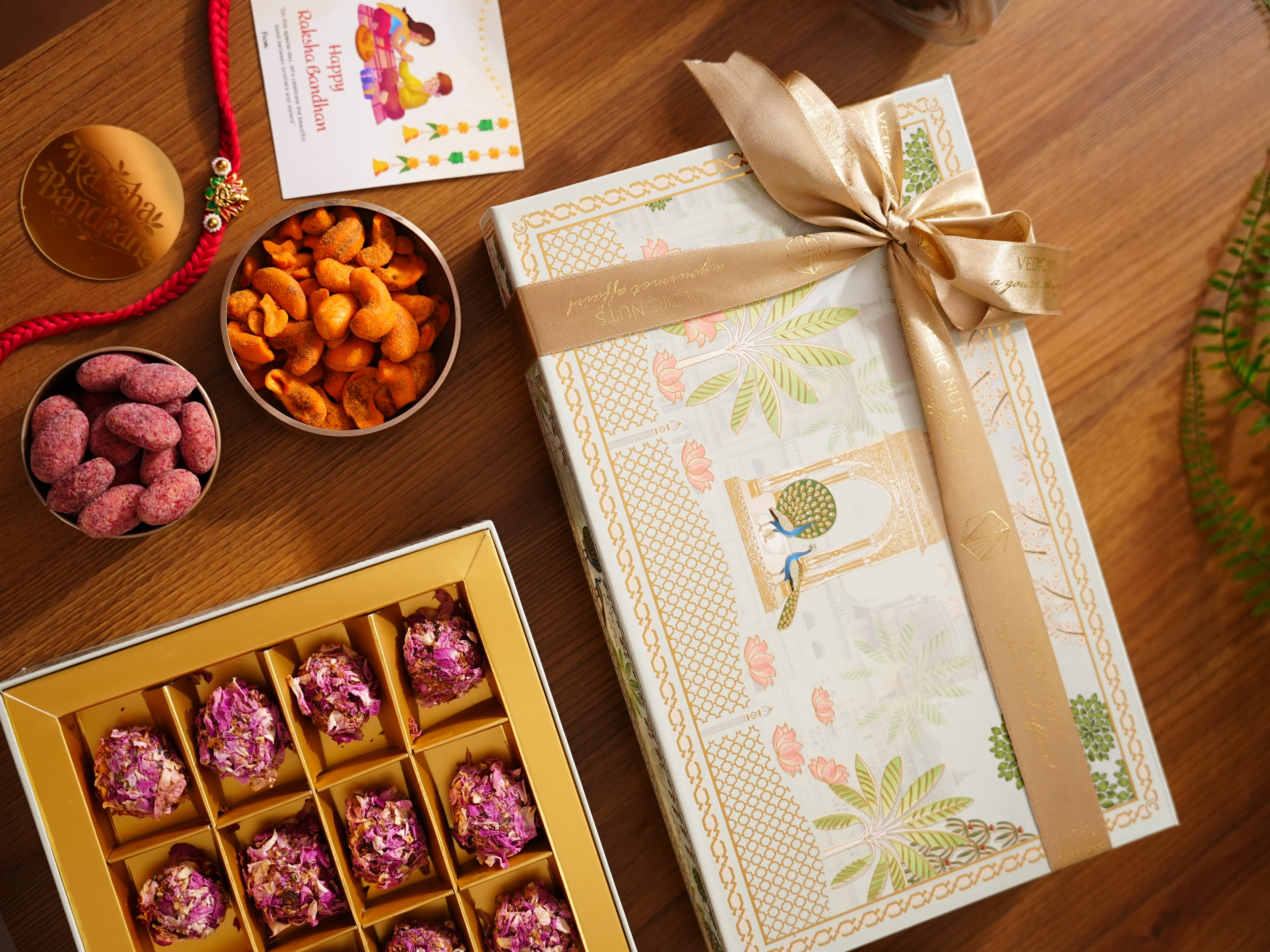 Premium Mint Rakhi Box: Set of 20