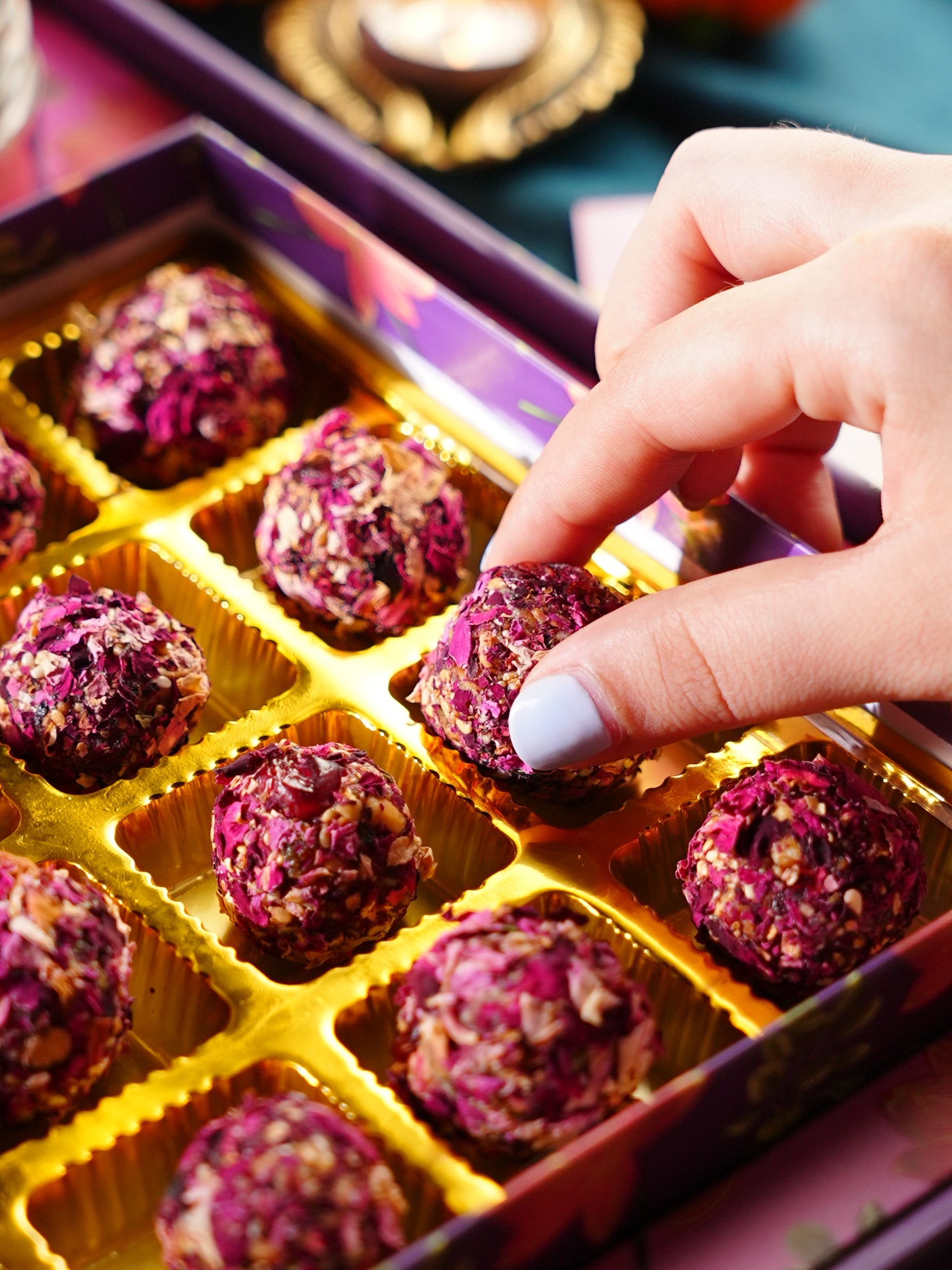 Rose Bliss Balls