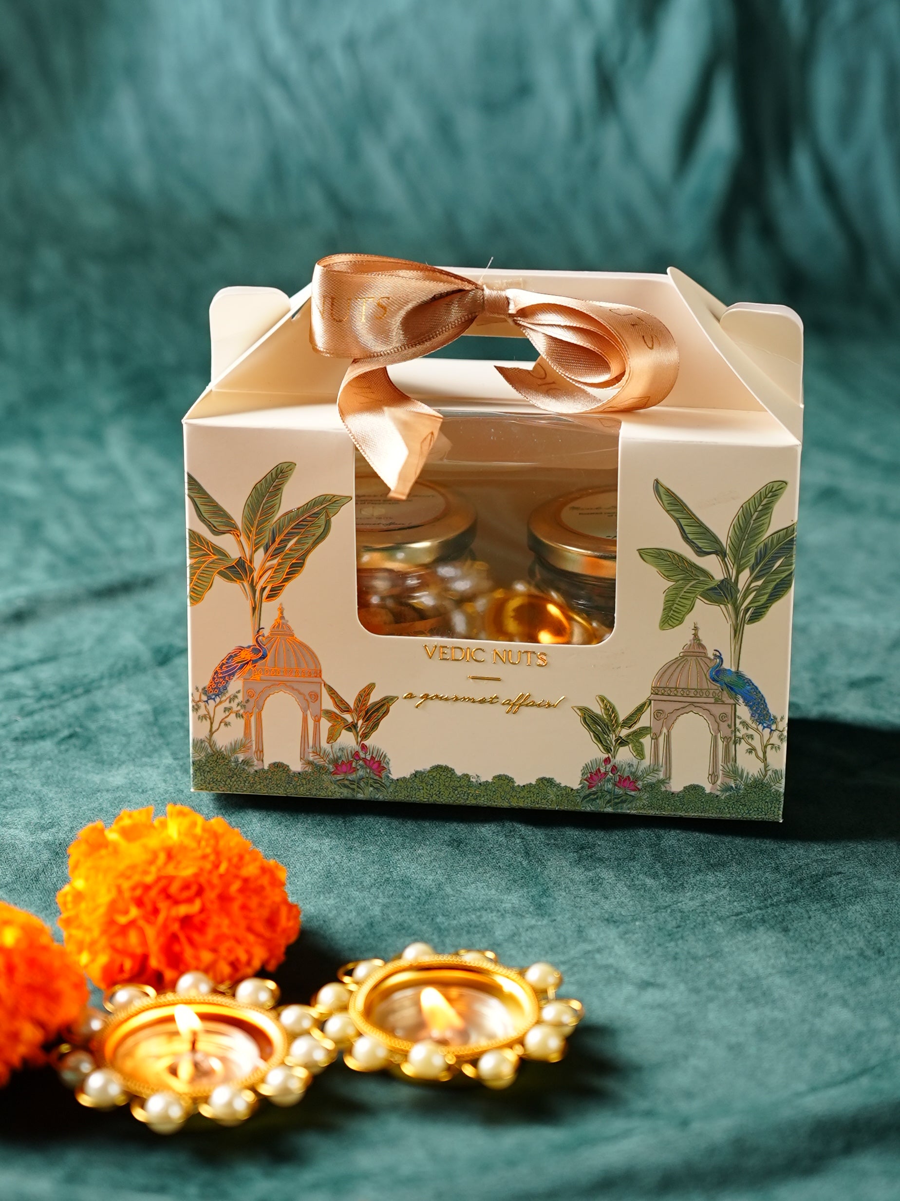 Blush & Gold Diwali Basket
