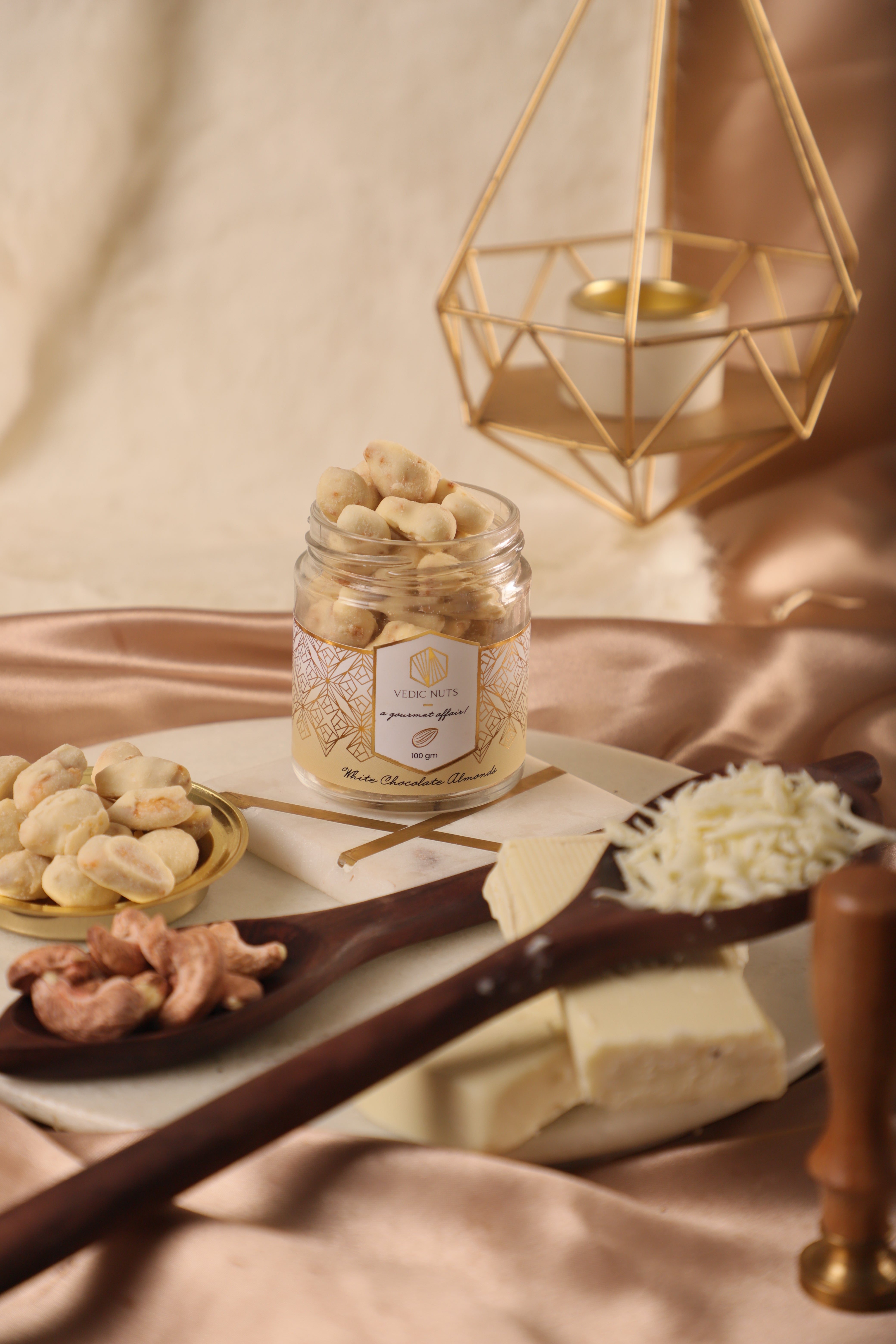 White Chocolate Almonds