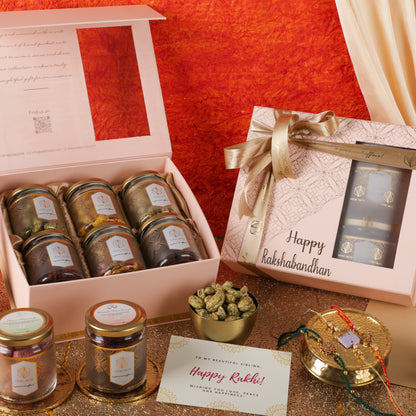 Pastel Indulgence Hamper (Set of 6 Jars: 100gms each)