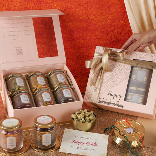 Pastel Indulgence Hamper (Set of 6 Jars: 100gms each)