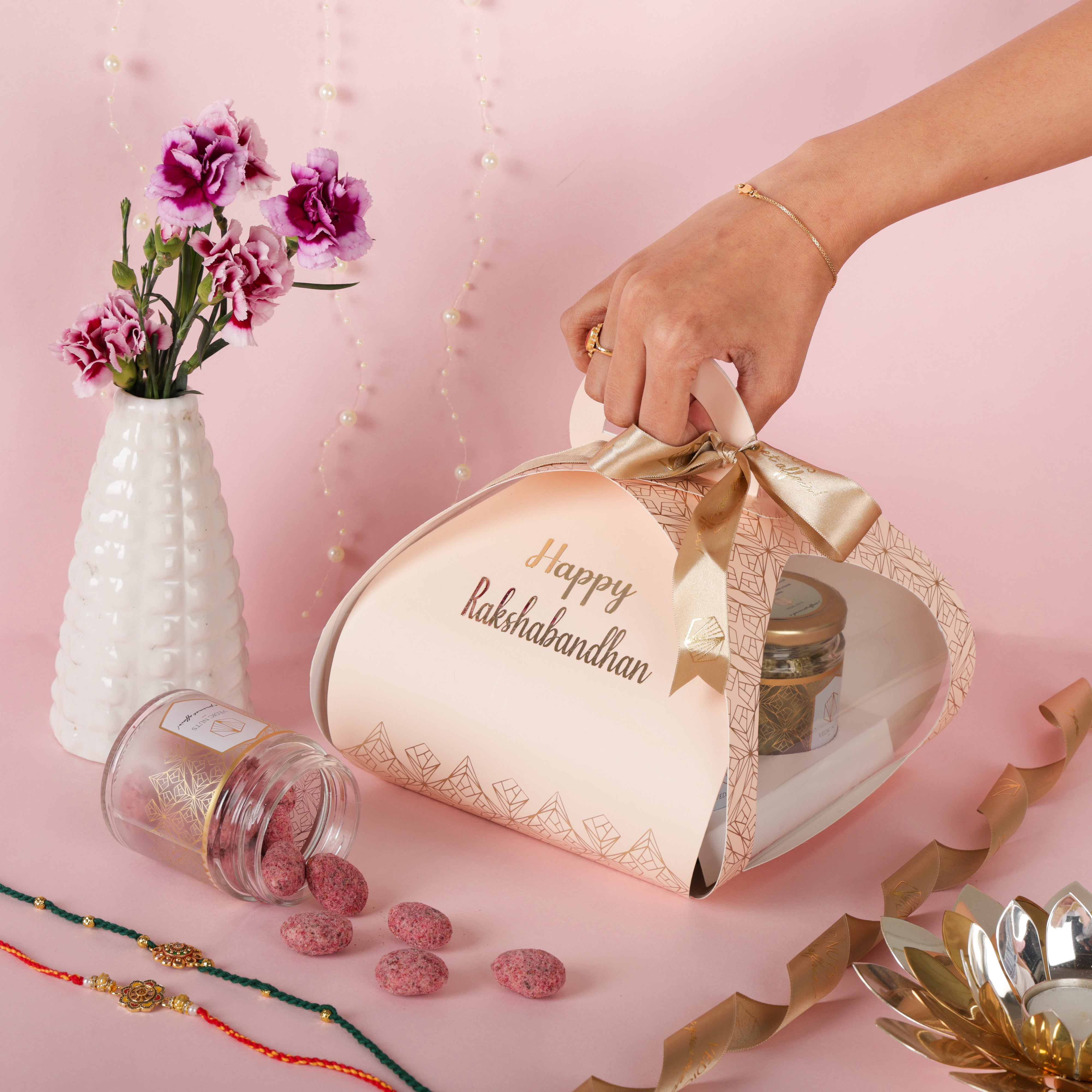 Pastel Folding Hamper