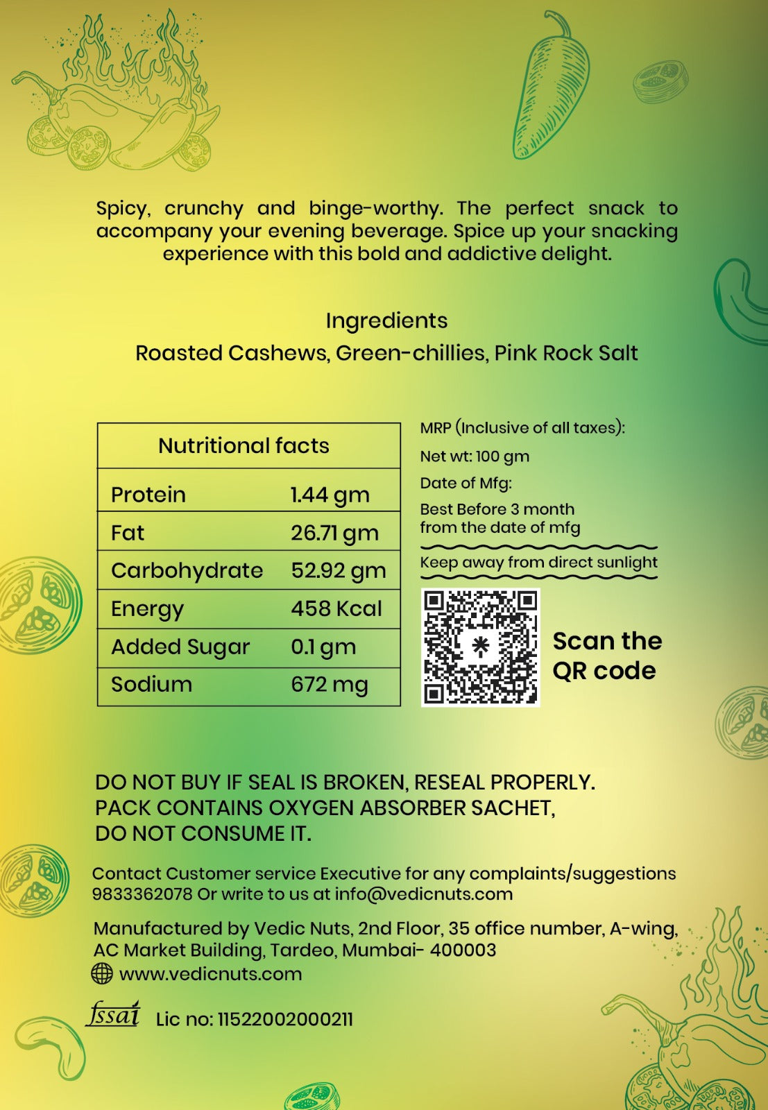 Black Pepper cashews