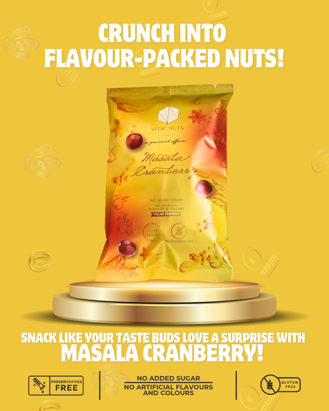 Glow Getter Mix- Masala Cranberry