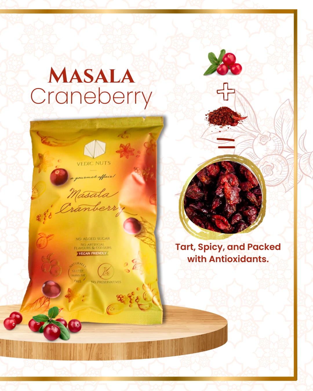 Glow Getter Mix- Masala Cranberry