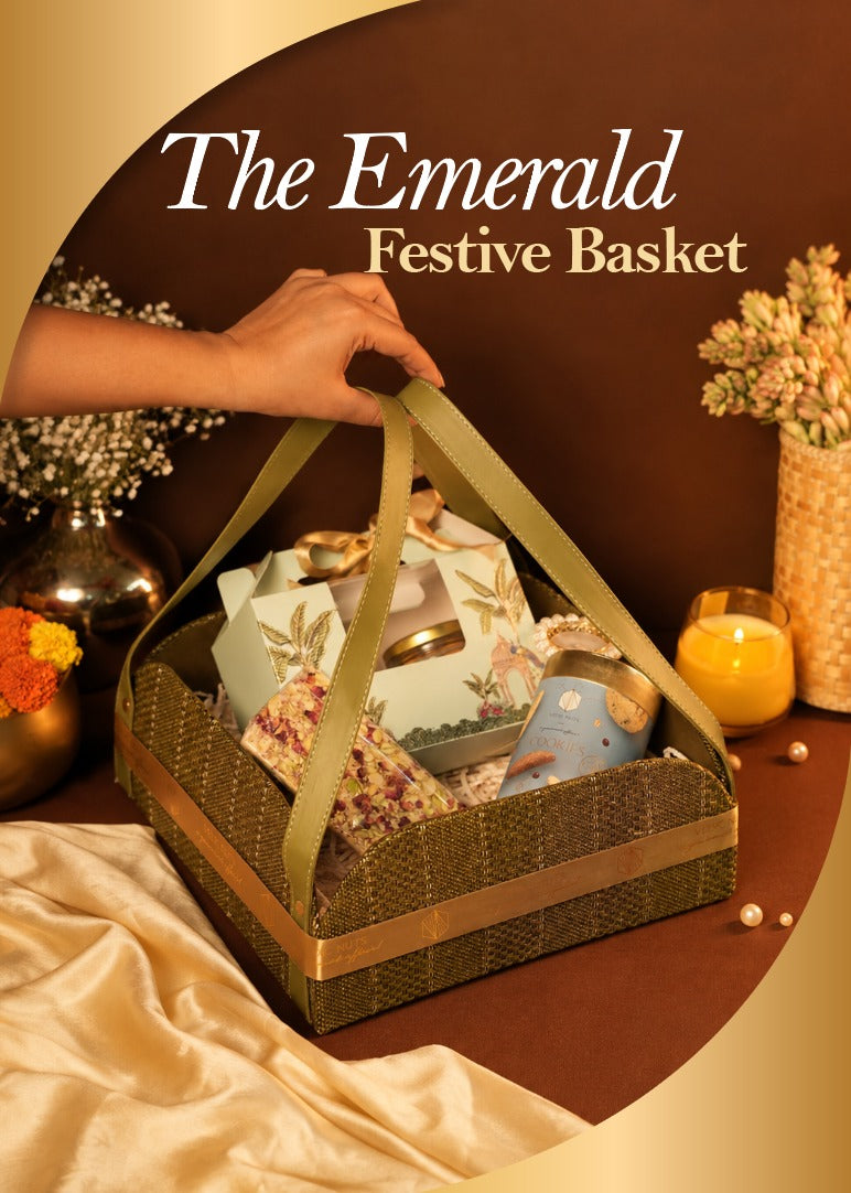 The Emerald Festive Basket