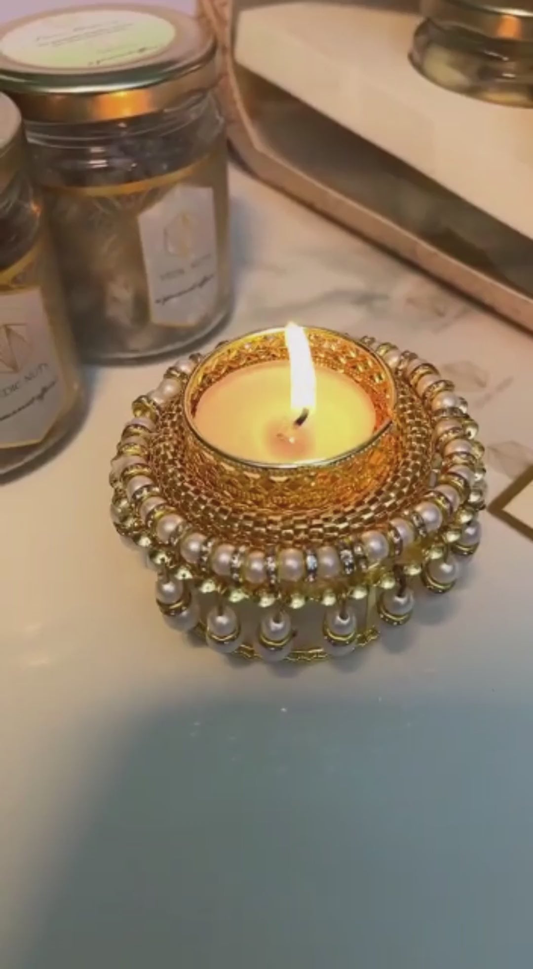 Pastel Folding Hamper