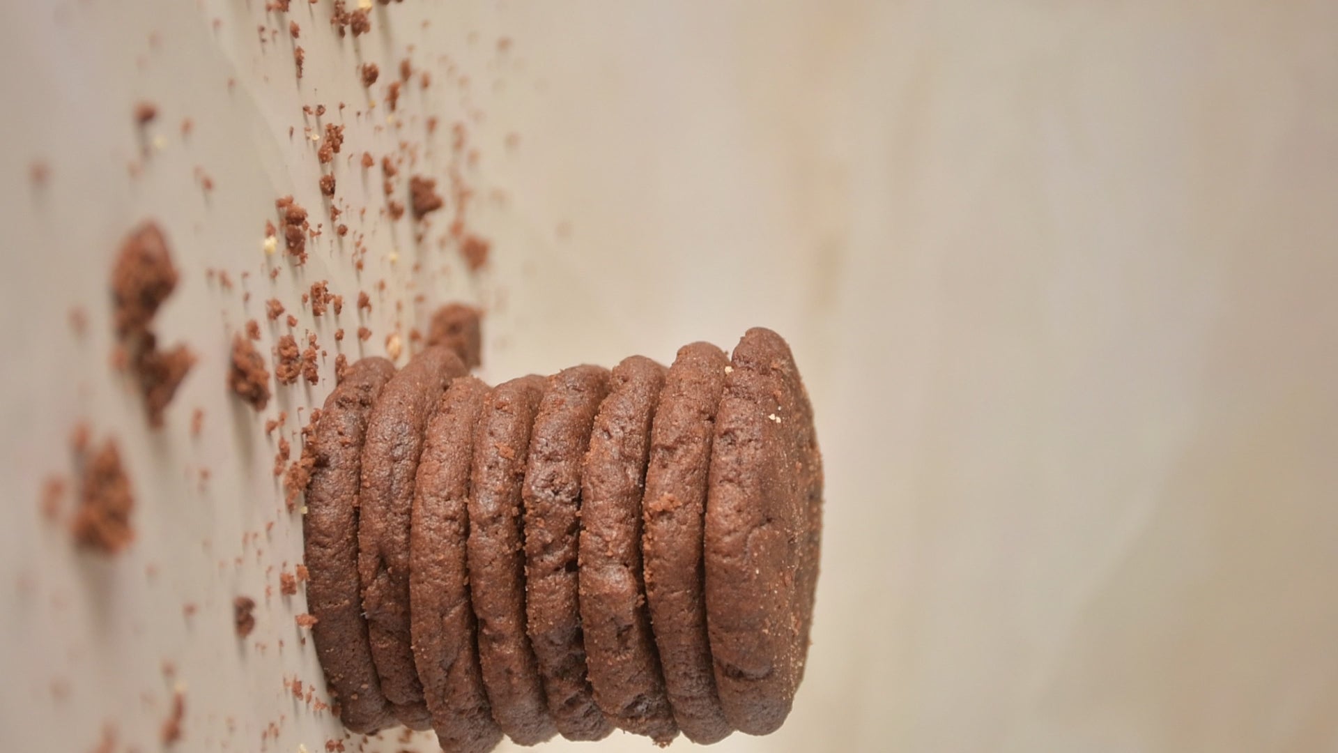 Molten Dark Chocolate Cookies