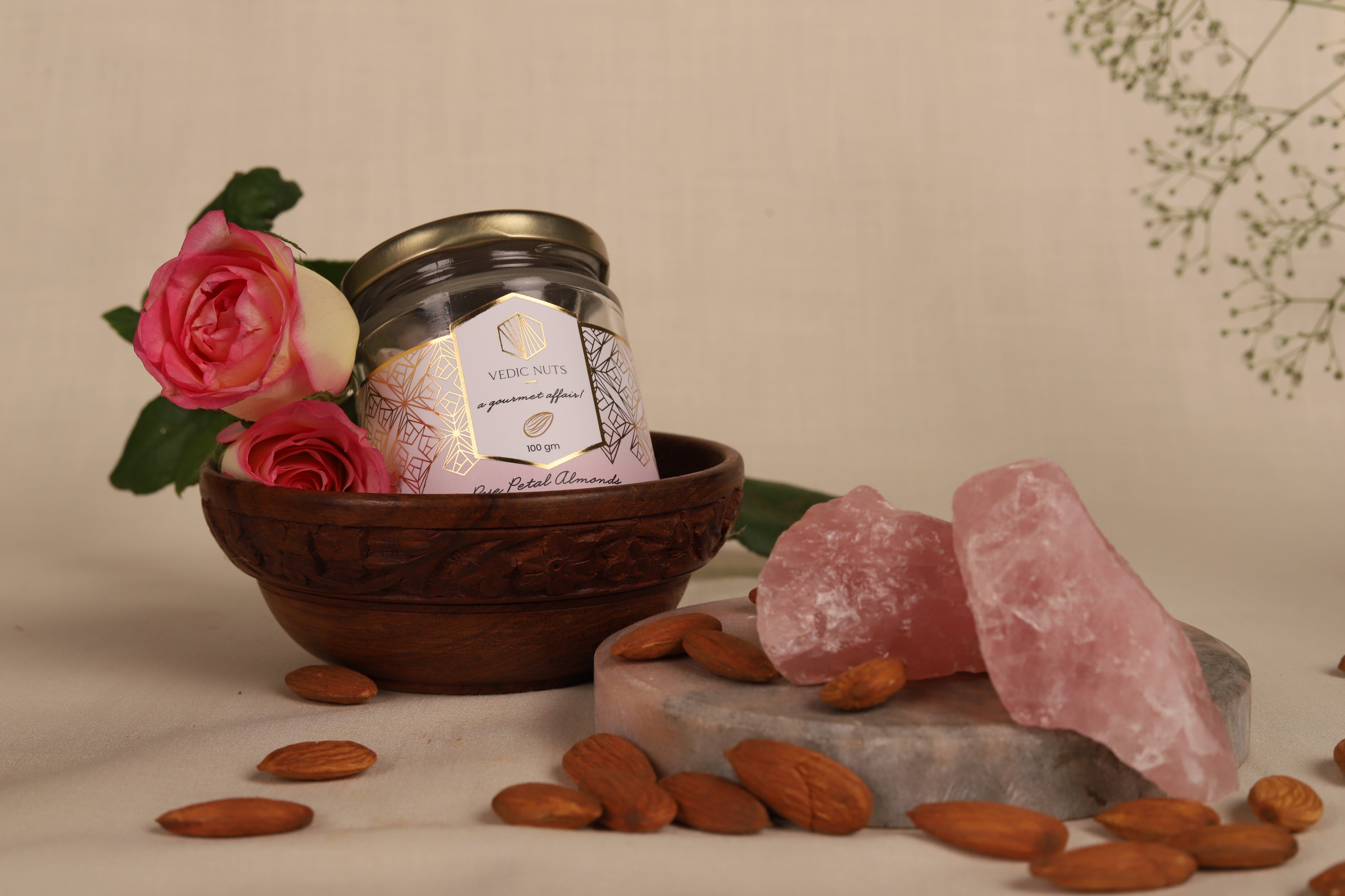 Rose Petal Almonds